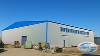 Строительство ангара из металлоконструкций Строительство ангара из металлоконструкций